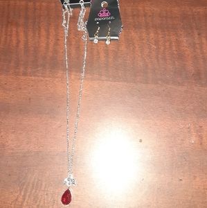 Necklace Set with earrings plus extra earrings
